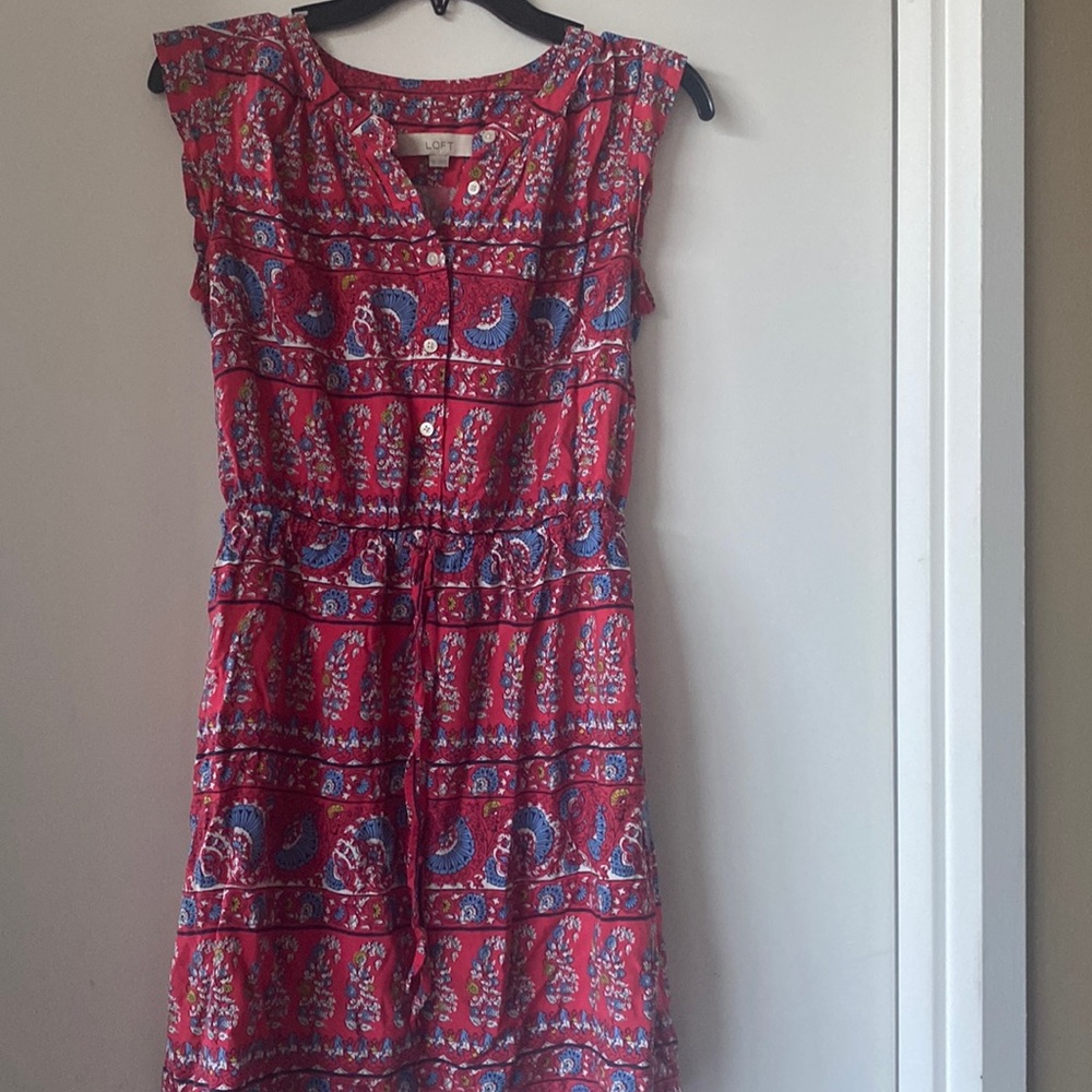 Loft summer floral dress